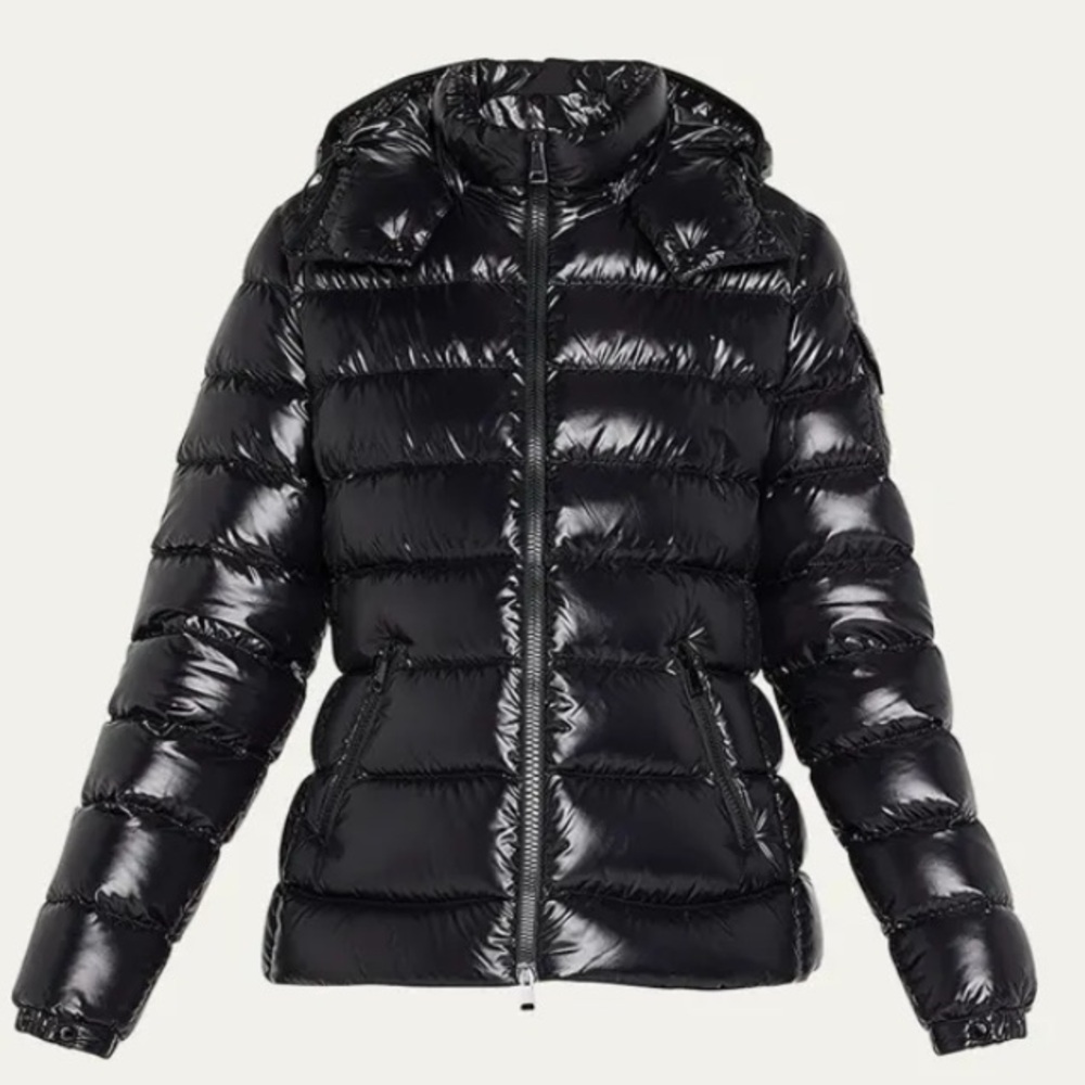 Authentic Moncler Shiny Black Puffer Jacket - Picture 13 of 13